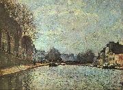 Alfred Sisley The St.Martin Canal china oil painting artist